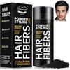 Viexpand Fibre per Capelli, Polvere Capelli, Hair Fibers, Polvere Volumizzante Capellis, per Uomini Che per Donne, Tenuta Leggera & Finish Opaco, Spessore e Volume ai Capellis(Nero)