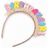 RJQZN Fascia Compleanno Happy Birthday Multicolore, per Feste, Celebrazioni, Uso Quotidiano, Accessorio Capelli