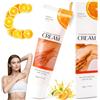 Haoutdory Crema Schiarente Ascelle e Corpo con Vitamina C e Niacinamide, Crema Illuminante Anti Macchie per Tono Uniforme della Pelle, Idratante per Ascelle,Ginocchia,Gomiti e Zone Sensibili,50g