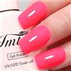Imtiti Smalto per unghie rosa neon, 1 pezzo di smalto gel UV LED a immersione rosa caldo, lunga durata, nail art manicure fai da te a casa per la primavera e l'estate (10ML-952)