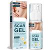 MagiSel Cicatrici Gel, Scar Gel per la cura della pelle Cura delicata per la pelle del corpo, Migliorare l'Aspetto delle Cicatrici, 50ml