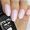 MI-NY Smalto Semipermanente Peel Off Lac Rosa chiaro, Pale Dogwood, Gel senza Base e Top Coat, Rimozione con Acqua Calda, Formula Vegan Friendly, Durata Fino 15 Giorni, Manicure Rapida in 5 minuti