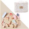 Kit di giocattoli per il trucco per ragazze, regalo per finta, kit per il