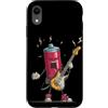 Rocking Battery Outfit Custodia per iPhone XR Freaking Out Batteria con grafica chitarra elettrica