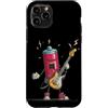 Rocking Battery Outfit Custodia per iPhone 11 Pro Freaking Out Batteria con grafica chitarra elettrica