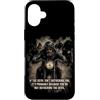 Motorcycle Gospel & Christian Faith Ride Custodia per iPhone 16 Plus If The Devil Isn't Bothering You... Men Christian Motorcycle