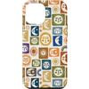 generic Custodia per iPhone 12 Pro Max Motivo Boho Celeste Sole e Luna