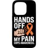 Cprs Warrior Gifts for Women and Men Custodia per iPhone 15 Pro Cprs Awareness Month Orange Novembre Cprs
