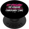 Mud Run Marathon Outfits Schlammlauf Des Se trovato a terra Muddy Race Schlammlauf Mud Run PopSockets PopGrip Adesivo