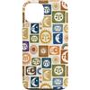 generic Custodia per iPhone 13 Motivo Boho Celeste Sole e Luna
