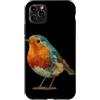 Robin Bird Outfit Custodia per iPhone 11 Pro Max Divertente Robin Bird Look per Ragazzi e Ragazze