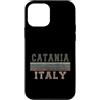 Italian born and Italy apparel Custodia per iPhone 12 mini Retro Catania Italia