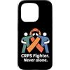 Cprs Warrior Gifts for Women and Men Custodia per iPhone 15 Pro Cprs Awareness Month Orange Novembre Cprs