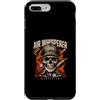 HVAC Technician Air Whisperer Skull Custodia per iPhone 7 Plus/8 Plus Utensili Skull certificati Air Whisperer HVAC
