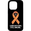 Cprs Warrior Gifts for Women and Men Custodia per iPhone 15 Pro Cprs Awareness Month Orange Novembre Cprs