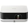 Epson Lifestudio Pop EF-61W | Videoproiettore Smart TV portatile Full HD 1080p | Sound by BOSE | 700 lumen | 3LCD RGB-LED | Google TV | Configurazione facile | Display 150'' | Garanzia 5 anni | Bianco