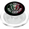 Mexican Sugar Skull Halloween Day of The Chingón Family Cinco De Mayo Matchin Couple Mexican Souvenir PopSockets PopGrip per MagSafe