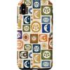 generic Custodia per iPhone XS Max Motivo Boho Celeste Sole e Luna