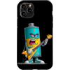 Rocking Battery Outfit Custodia per iPhone 11 Pro Batteria Rock con chitarra per adulti e bambini