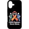 Cprs Warrior Gifts for Women and Men Custodia per iPhone 17 Cprs Awareness Month Orange Novembre Cprs