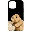 Pottery Capybara Outfit Custodia per iPhone 13 Pro Max Bel Potter Capybara Animal Look per gli amanti dell'hobby