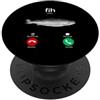 Absurd Humor Catch Tees Funny Fish Calling Phone Screen Meme Design PopSockets PopGrip Adesivo