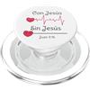 Catholic Faith Hispanic Religious Belief Jesus Christ Cross Bible Verse Sayings Christian Devotion PopSockets PopGrip per MagSafe