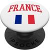 Rep Your Flag Grafico della bandiera francese della cultura francese PopSockets PopGrip Adesivo