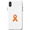 Cprs Warrior Gifts for Women and Men Custodia per iPhone X/XS Cprs Awareness Month Orange Novembre Cprs