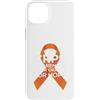 Cprs Warrior Gifts for Women and Men Custodia per iPhone 14 Plus Cprs Awareness Month Orange Novembre Cprs