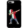 Italia Dab Nation Custodia per iPhone 7 Plus/8 Plus Bandiera Italiana Dab Boy Orgoglio Nazionale Giovani