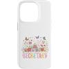 Admin Bloom Designs Custodia per iPhone 14 Pro Assistente amministratore della macchina da scrivere floreale segretaria