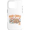 Cprs Warrior Gifts for Women and Men Custodia per iPhone 16 Pro Cprs Awareness Month Orange Novembre Cprs