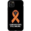 Cprs Warrior Gifts for Women and Men Custodia per iPhone 11 Pro Max Cprs Awareness Month Orange Novembre Cprs