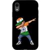 Bharat Vibes Custodia per iPhone XR Bandiera indiana Dab Boy Ashoka Chakra Pride