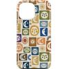 generic Custodia per iPhone 13 Pro Max Motivo Boho Celeste Sole e Luna