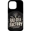 Bad Idea Outfit Custodia per iPhone 14 Pro Max Cool Bad Idea Factory Timbro