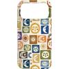 generic Custodia per iPhone 17 Pro Max Motivo Boho Celeste Sole e Luna