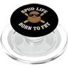 Potato Enthusiast Foodie Pride Mashed Fr Divertente Potato Meme Spud Vita Divano Umorismo Patata Futuro Contadino PopSockets PopGrip per MagSafe