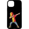 Cool Kidz Dab Styles Custodia per iPhone 15 Plus Dabbing Ragazzo Cartone animato Posa Gioventù Danza