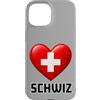 United Labels Custodia per iPhone 15 Soccer - WM World Cup 2026 Switzerland Schwiz