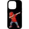 China Pride Wearables Custodia per iPhone 14 Pro Bandiera della Cina Dabbing Boy Patriotic Youth Design