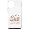 Admin Bloom Designs Custodia per iPhone 12/12 Pro Assistente amministratore della macchina da scrivere floreale segretaria