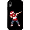 Dab Life Designs Custodia per iPhone XR Cool Kid Dabbing posa Cartoon Graphic