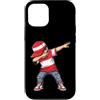 Dab Life Designs Custodia per iPhone 12/12 Pro Cool Kid Dabbing posa Cartoon Graphic