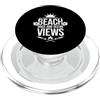 MAGDesigns Ltd. - Summer 2026 Tops Spiaggia barbecue e vista sull'oceano Fun Summer Vibes Casual Graphic PopSockets PopGrip per MagSafe
