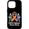 Cprs Warrior Gifts for Women and Men Custodia per iPhone 16 Pro Cprs Awareness Month Orange Novembre Cprs