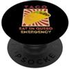 Taco Tuesday meets Cinco de Mayo Taco In Queso Emergenza PopSockets PopGrip Adesivo