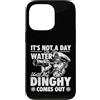 Pontoon Life Merch Custodia per iPhone 13 Pro Non è un giorno sull'acqua finché il mio gommone non esce