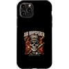 HVAC Technician Air Whisperer Skull Custodia per iPhone 11 Pro Utensili Skull certificati Air Whisperer HVAC